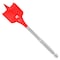 Diablo 1-1/2 in. X 6 in. L High Carbon Steel Clean Wood Spade Bit Hex Shank 2 pk DSP2170-P2 - alternate 1